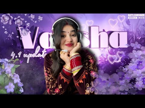 4.1 UPDATE IS HERE😍BGMI LIVE 🔴ft.@Varshaislivee 😱#bgmilive #bgmigirlgamer #shorts #shortsfeed #pubg