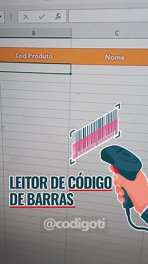 Como usar leitor de códigos no Excel: Guia Prático