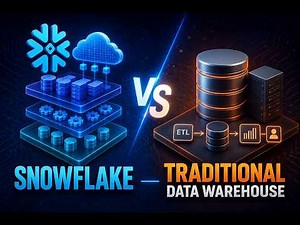 Snowflake vs Traditional Data Warehouse | Complete Beginner Guide
