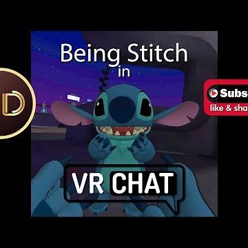 Being Stitch in VRChat