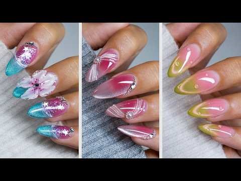3 EASY Nail Art Ideas | Simple Step by Step Tutorial