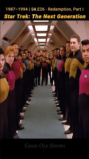 📺 SHOW ME 📺 Star Trek The Next Generation EPISODE: S4.E26 ∙ "Redemption" #shorts #highlights