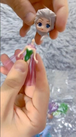 Satisfying and Relaxing with Unboxing Disney Princess Magic Clip Doll Unboxing | ASMR Review