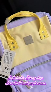 3 comments | Soft, stylish, and made to stand out ☁️ Meet the Himawari Backpack in Pastel Purple Cream — your everyday mood in one dreamy pack. ✨ #himawari #backtoschool #backpack #bags #fyp #bags #sorrel #Himawaribags | Himawari Bags | Facebook