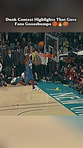 Dunk Contest Highlights That Gave Fans Goosebumps 🥵🔥,#nba