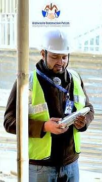 Concrete Column Strength Test Using Rebound Hammer 🏗️ | Bishwasilo Engineering & Construction