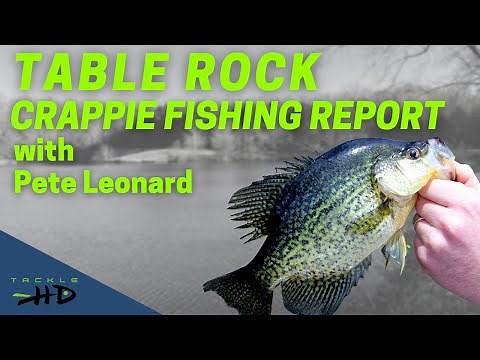 Table Rock Lake Crappie Fishing Report 3/9/2023 by Pete Leonard and Tackle HD