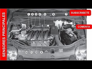 Main sensors of the Nissan Platina manual transmission.