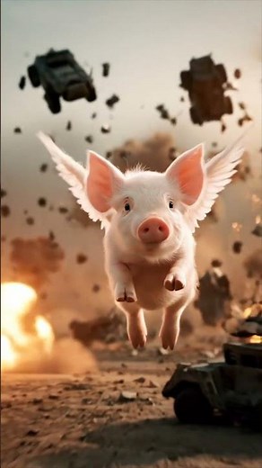Flying Pig Saves the City From Disaster!