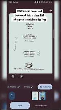 Scan Documents into PDF for FREE Using Your Phone #Shorts #ScanDocuments #PDFScanner