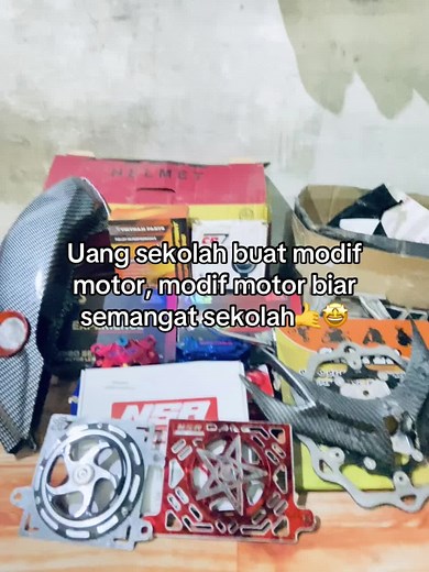 Modifikasi Motor Vario untuk Semangat Sekolah 🤙🤩
