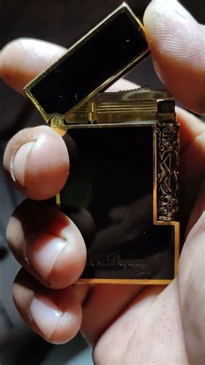 S.t Dupont Lighter ligne2 ping sound #josheraimo #reels #shorts