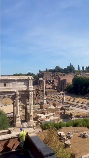 🏛️ Explorando el Foro Romano de la Antigua Roma 🇮🇹 #ForoRomano #RomaHistórica #AntiguaRoma