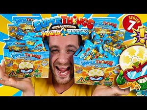 SuperThings Power Machines UNBOXING CAJA 50 SOBRES Series 7 en Pe Toys