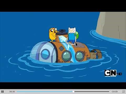 Adventure Time ocean of fear Finn turn around scene
