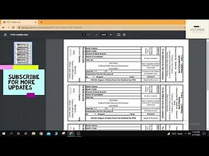 FPSC challan form fee submission guide.