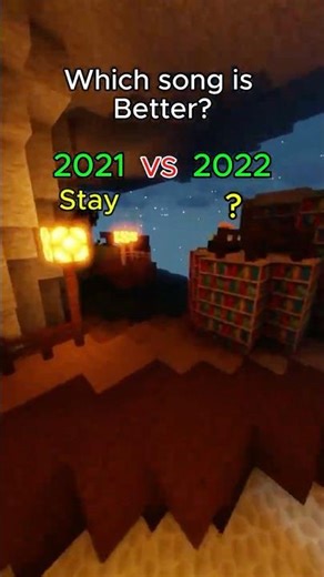 2021 VS 2022 Which song is better?🤔#music #shorts