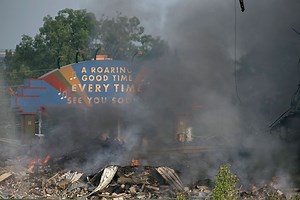 Despite fire and stolen excavator, fire department says demolition group following rules at Windsor Raceway