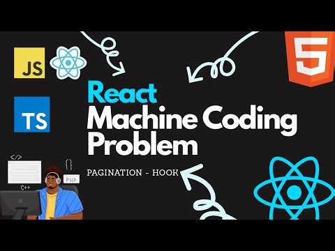 Pagination - Custom Hook || React Coding Interview Questions | | React JS machine coding round