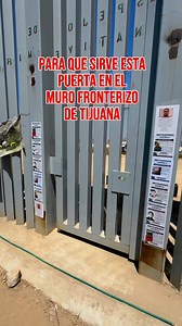 10K reactions · 432 shares | Para que sirve esta puerta en el muro fronterizo de tijuana #guíadetijuana #tijuana #playasdetijuana #murofronterizo | Omar Contreras | Facebook