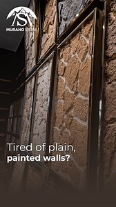 Tired of plain, painted walls? Revamp your projects with the classic beauty of Murano stone! It is the perfect way to add texture, depth, and a touch of luxury to any space. Check out these stunning options we used to create some seriously eye-catching displays: Evander (Gray): A touch of modern sophistication Palm Wood (Walnut): Warm, inviting, and naturally beautiful Riverlyn (Beige & Gray): A subtle yet strong impression Concrete Tile: Urban chic meets timeless design Want to learn more about