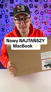 167K views · 399 reactions | Nowy NAJTAŃSZY MacBook #apple #iphone #iphones #ios #iphonetricks #applewatch #ipad #macbook #macbookair #macbookpro | Mateusz Krawczyk | Facebook