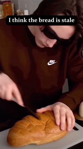 Baking failed. #foryou #funny #baking #bread #fail #viral