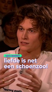 61K views · 176 reactions | Liefde is net een schoenzool: bij gebruik slijt het, aldus schrijver Yannick Dangre. In 'VPRO Boeken' praat hij met Lotje IJzermans over de kwetsbaarheid van liefde. De hele aflevering vind je op NPO Start: npo.nl/start/serie/vpro-boeken | VPRO | Facebook