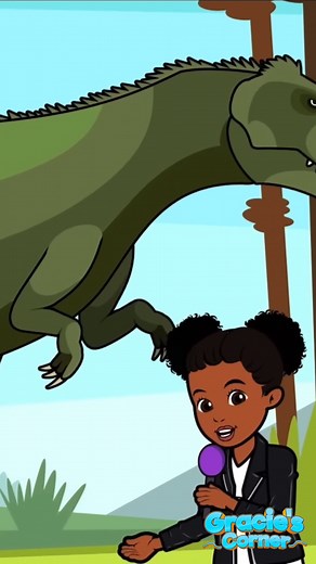 We hope you're loving our new Dinosaur Song video. 😊 You can watch the full video here: https://www.youtube.com/watch?v=XRRuwr3LOMI. . . #GraciesCorner #graciescornertv #parenthood #momlife #dadlife #kids #toddlers #toddlerlife #familyfriendly #familytime #learnthroughplay #youtubekids #dinosaur #dinosaursong | Gracie's Corner