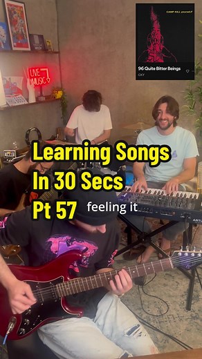 Learning songs in 30 secs: 96 Quite Bitter Beings - CKY #cky #96quitebitterbeings #coversong #videogamesoundtrack #tonyhawkproskater