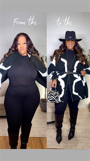 TrendyCurvy on Instagram: "This scarf hack is a game changer!! Original hack from @mariona.roma! Would you try it?! Scarf is from @tedbaker but it’s old. The dimensions measure at approximately 83 inches by 24 inches!"