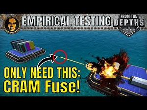 The Only CRAM cannon Fuse You Should Use! - From the Depths Empirical Testing