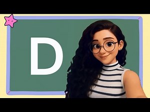 Som da Letra D | Aprenda a Ler | Método fônico
