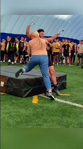 When moms try to tackle 😳 #fail #funny #family #viral