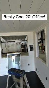 Custom 20’ Container Office! #simpleshippingcontainers