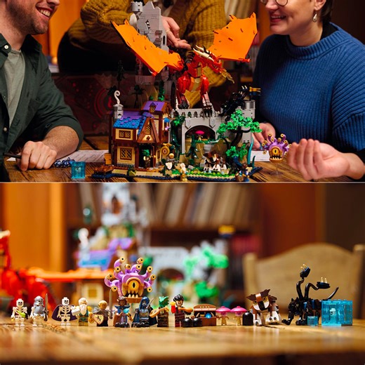LEGO Ideas Dungeons & Dragons Set (21348) Revealed, Has 3745 Pieces Including a Giant Tower