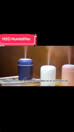 Breathe better & feel relaxed 🌿💧 The H2O Humidifier is your compact solution for fresh, fragrant air – just add a few drops of essential oil & enjoy soothing aroma therapy anywhere! 🌈 USB powered, colourful light effects, 0.5L water capacity – perfect for home or car. 🚗🏠✨ #H2OHumidifier #AromaTherapy #FreshAir #EssentialOils #TechHubMalta