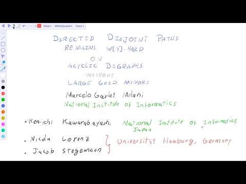 Talk: Disjoint paths on DAGs - Part 1