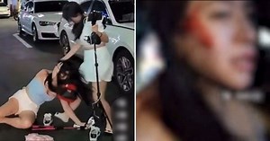 Korean Livestreamer Stabs Another Female Streamer In The Face With A Fork