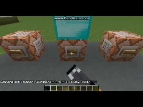 Minecraft - Tutorial - How to Summon Falling Blocks [1.8.4]