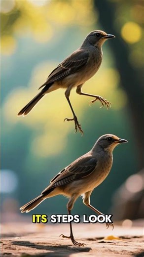 The bird that dances like a ballerina #animalfacts #wildlife #funfacts