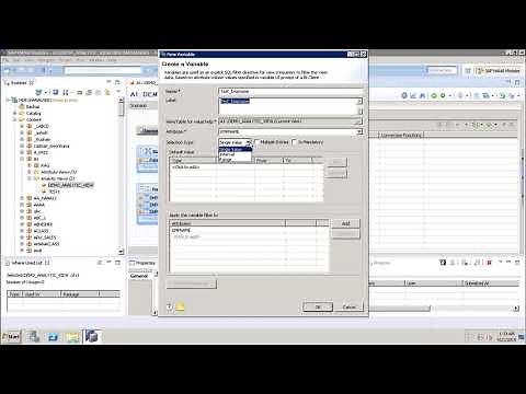 SAP HANA - Input Parameter/Variable