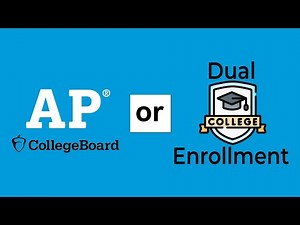 The difference between AP and Dual Enrollment Classes