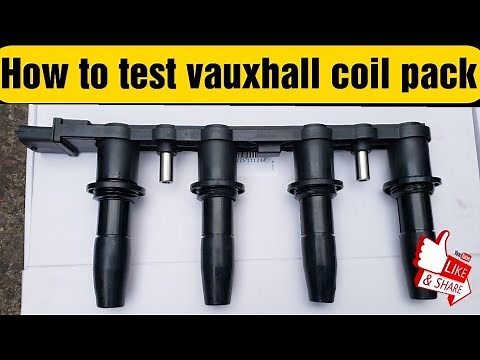 how to test vauxhall coil pack