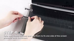 F FORITO 17.3 Inch 16:9 360° Laptop Privacy Screen Protector, Anti Peeping and Anti Glare Laptop Privacy Shield, Reduce Eye Strain & Eye Protection