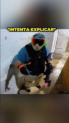 Esa eliminación fue una LOCURA💥 #paintball #shorts