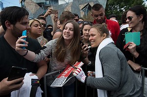 UFC 193: Open Workout Highlights