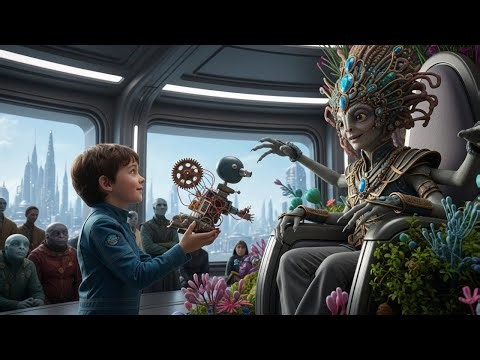 He Only Had Scrap Metal, But His Birthday Toy Shocked The Lonely Alien Emperor! SCi-Fi Story HFY