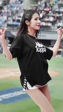 Sexy Korean beautiful girl with long legs walking on the street