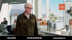 Consumer Cellular TV Spot, 'Robot: Second Month Free' Featuring Ted Danson